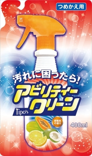 Tipo's アビリティークリーン 詰替え 400ml 【 友和 】 【 住居洗剤 】