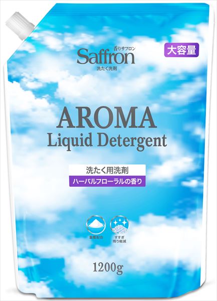 香りサフロン　アロマリキッド洗濯用洗剤ハーバルフローラル 【トイレタリージャパン】 【衣料用洗剤】