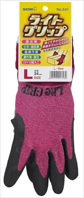 ライトグリップ　タグ付き　Ｌサイズ　レッド
