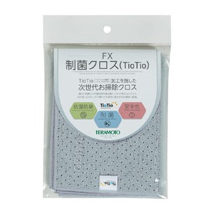 FX 制菌クロス TioTio  300×400mm 抗菌防臭 制菌 掃除用品 テラモト