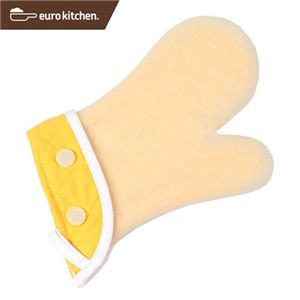 ユーロキッチン eurokitchen シリコン鍋つかみ シリコンミトン シリコンのカバーと布手袋がコラボ  SILKTS7021101